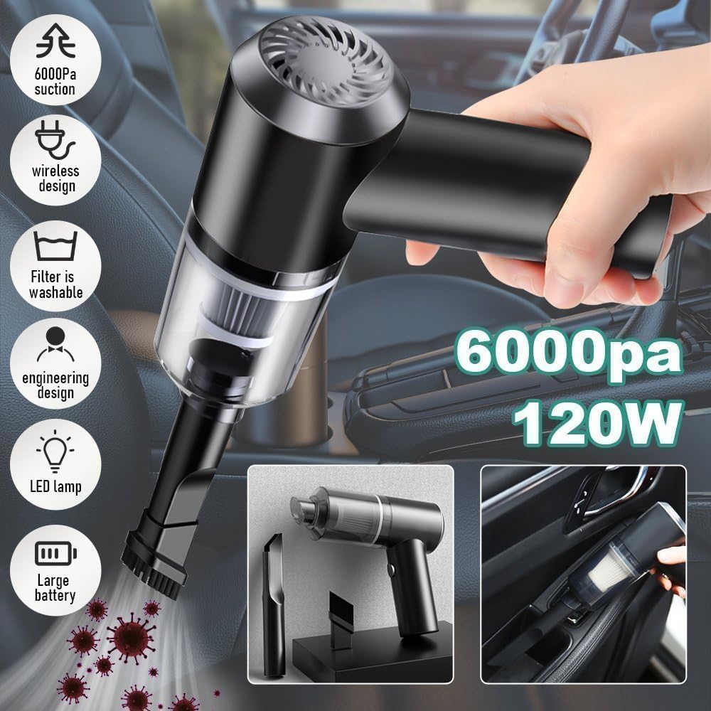 Nano Powerful 3in1 Portable Vaccum Cleaner